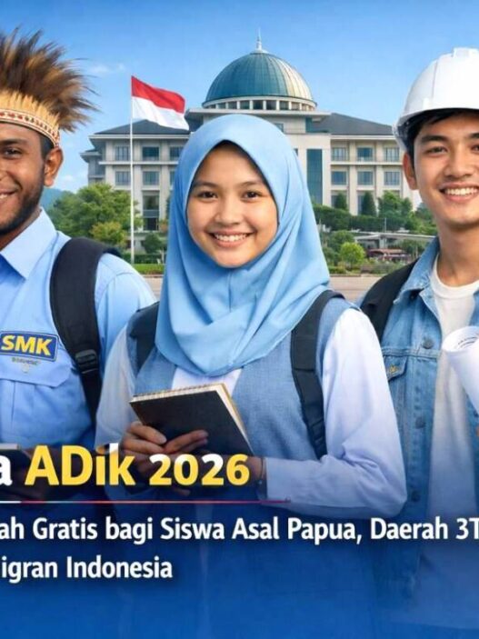 Program ADik 2026 menjadi bentuk afirmasi pemerintah untuk memperluas akses pendidikan tinggi bagi siswa dari wilayah prioritas