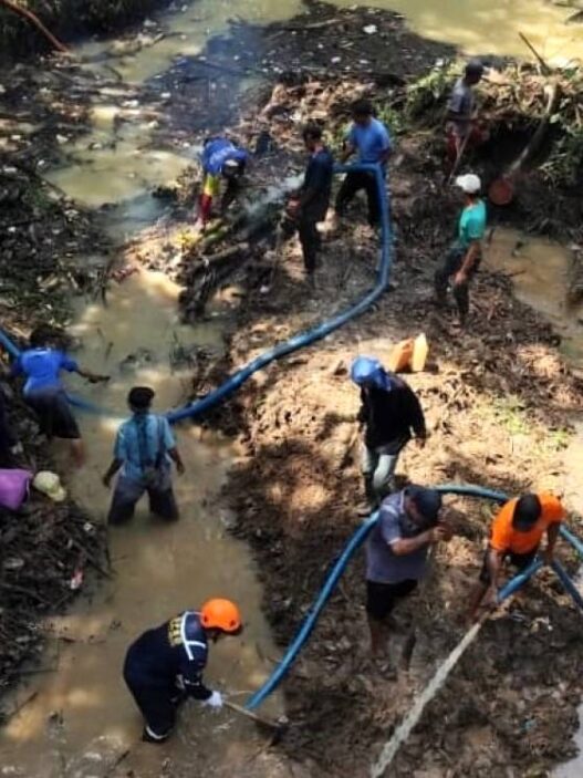 Sungai Sokawera Dibersihkan Antisipasi Banjir