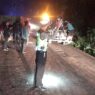 Truk Terguling di Bayeman, Lalu Lintas Tersendat