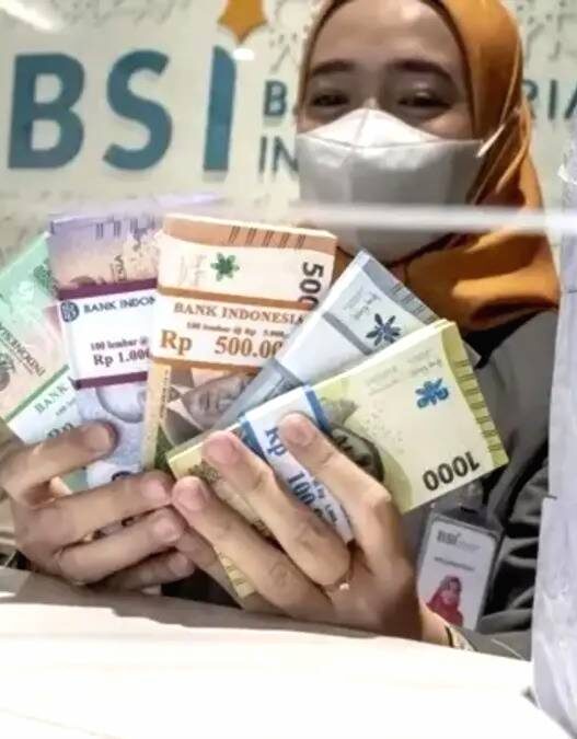 Uang baru di bsi