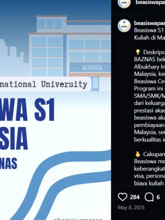 Beasiswa S1 Baznas ke Malaysia