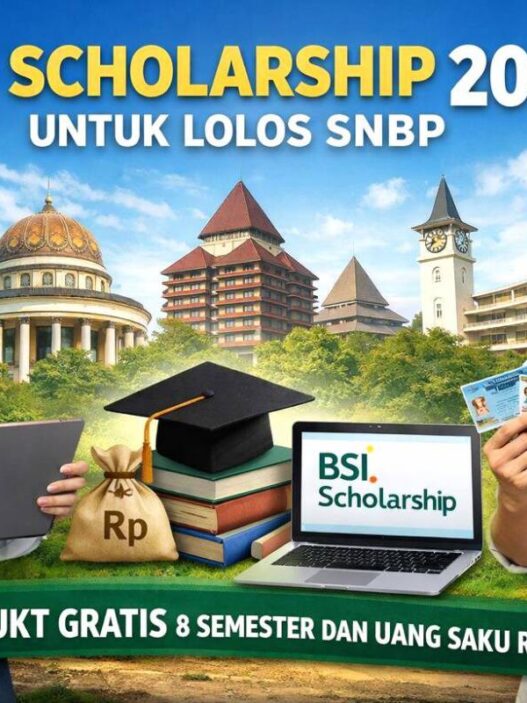 BSI Scholarship 2026 hadir sebagai peluang emas bagi mahasiswa lolos SNBP untuk mendapatkan kuliah gratis
