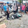 Gagal Nyalip Pikap Tabrak Dua Motor