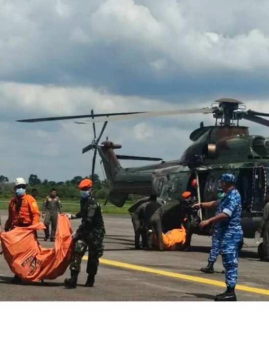 Helikopter PK CFX Jatuh di Sanggau