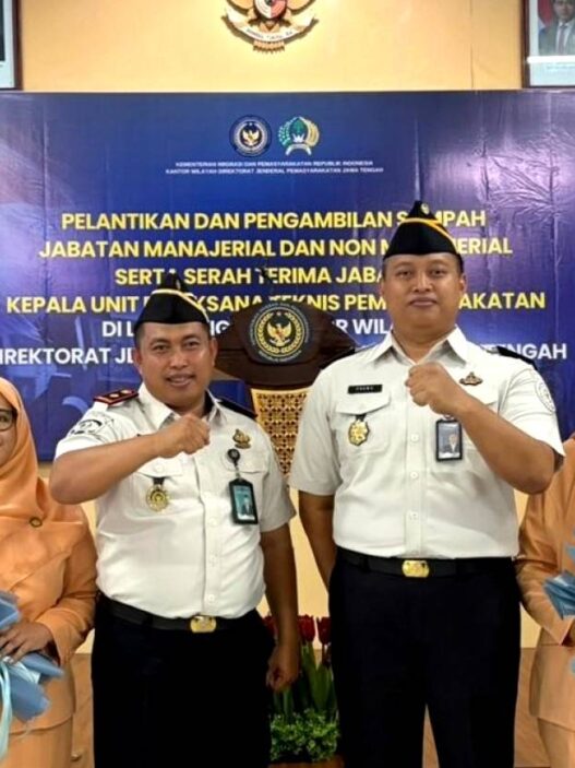 Heri Mujiono Jabat Kepala Rutan Kelas IIB Kebumen