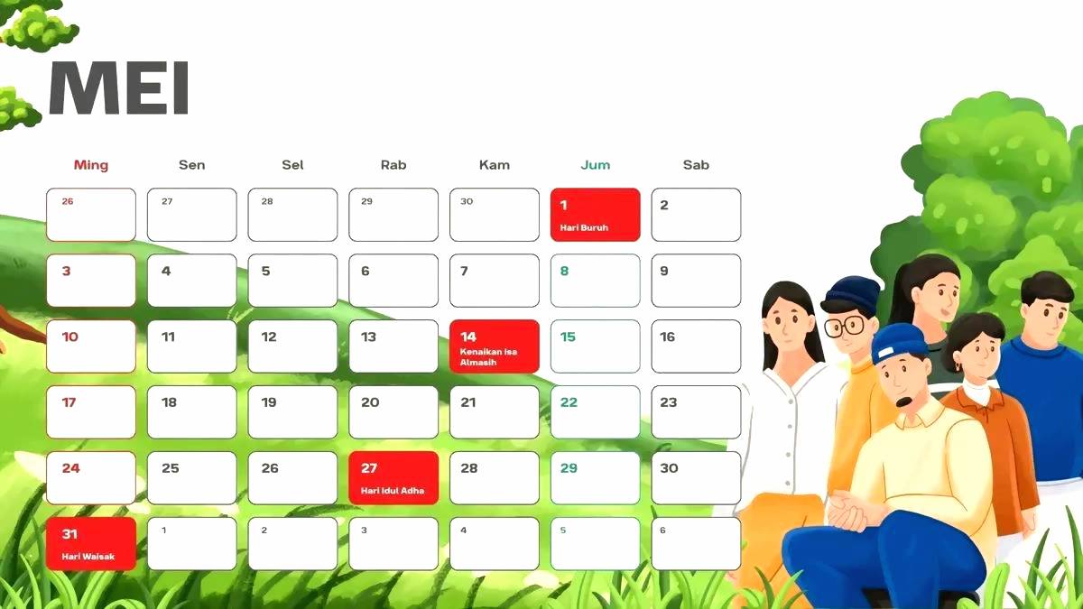 Kalender mei
