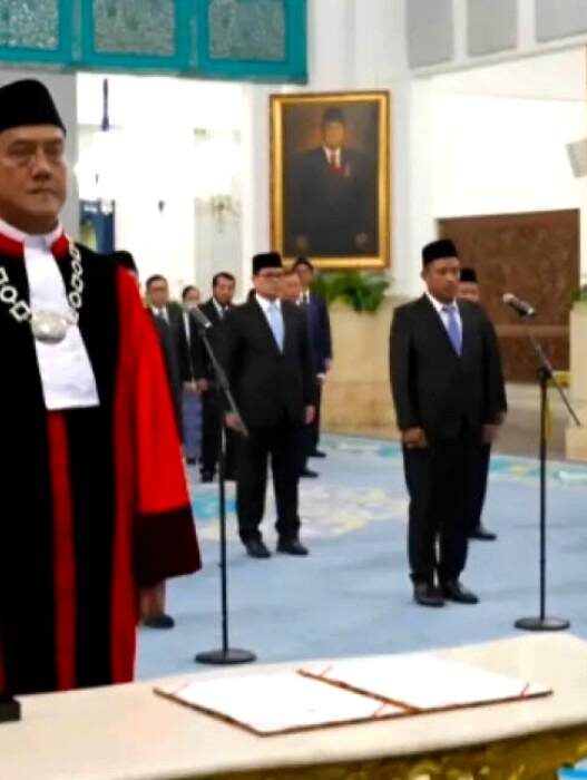 Liliek Priabawono Adi Dilantik sebagai Hakim MK