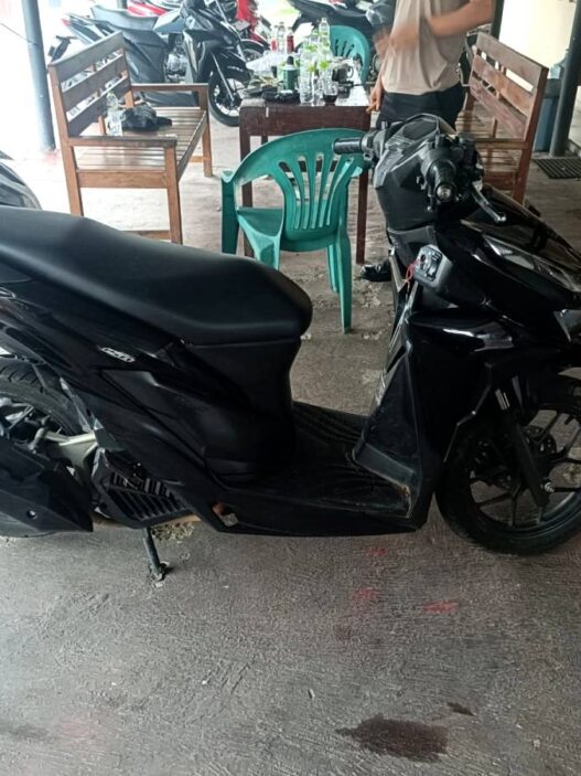Nekat Maling Motor Siang Hari