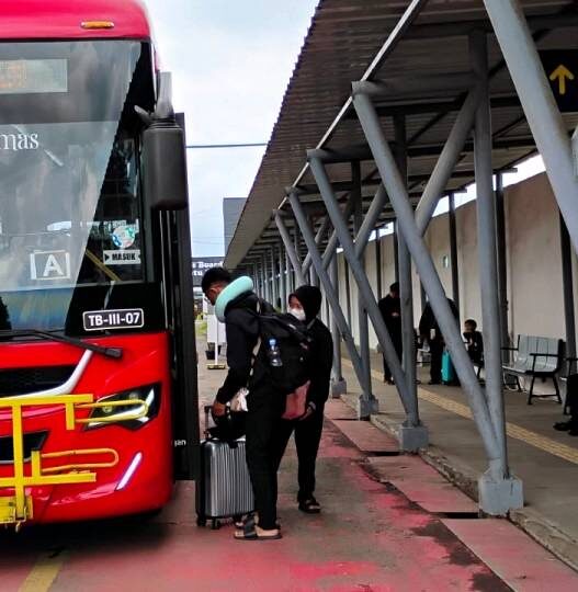 Palang Error dan Penumpang Bingung Rute