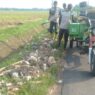 Sampah Plastik Tutup Irigasi