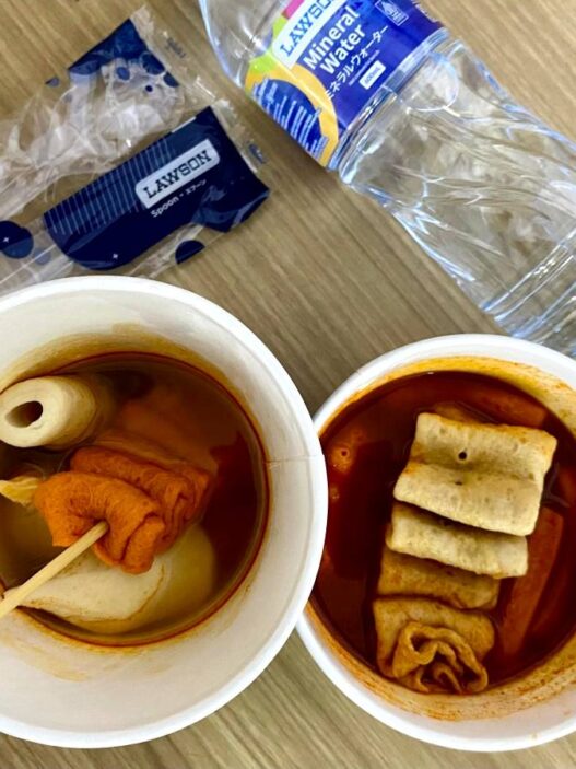 Tteokbokki dan Oden Andalan di Lawson