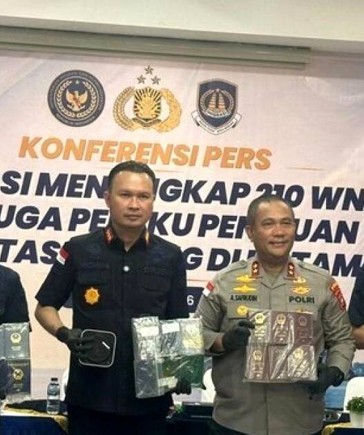210 WNA Sindikat Penipuan Investasi Diringkus