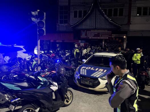 64 Pelanggaran Balap Liar Ditertibkan dalam Semalam