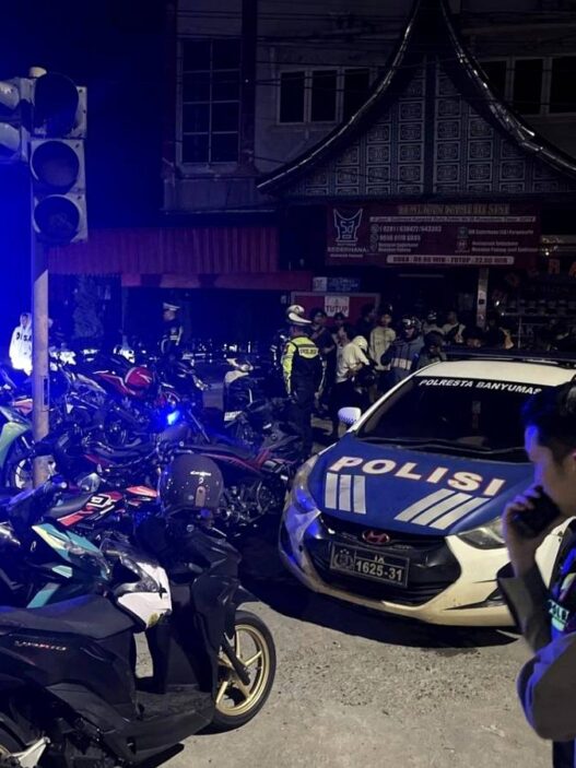 64 Pelanggaran Balap Liar Ditertibkan dalam Semalam