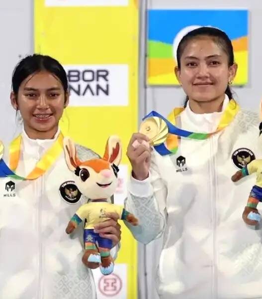 Atlet Panjat Tebing Indonesia Sukses Raih Medali Emas di Asian Beach Games