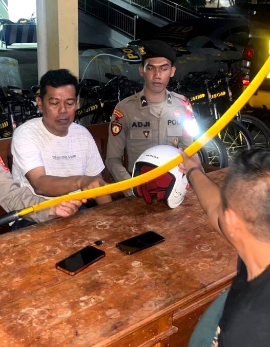 Bawa Sajam saat Berkendara, Dua Pemuda Diamankan