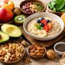 Buah, oatmeal, dan kacang kacangan jadi pilihan sehat untuk membantu menjaga kolesterol tetap normal dan jantung lebih sehatT