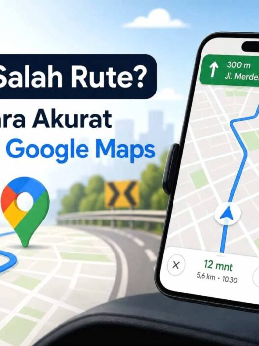 Cara mengatur maps secara akurat