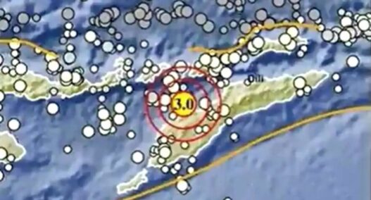Gempa Bumi di Wakonaka NTT