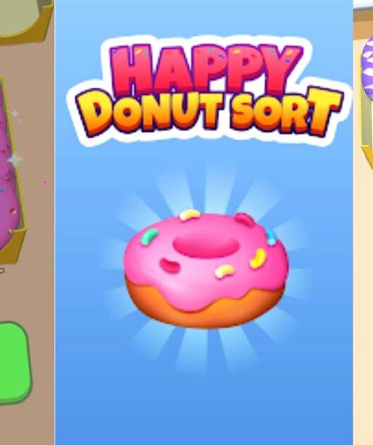 Happy donut sort