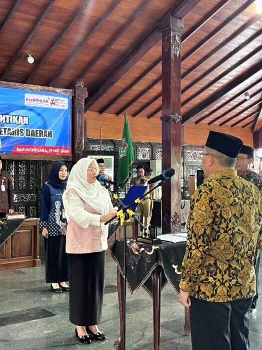 Hendro Cahyono Resmi Dilantik Jadi Sekda Definitif