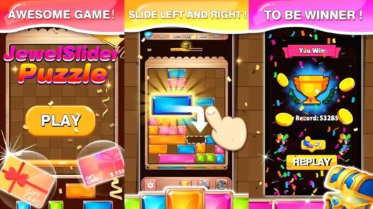 Jewel slider puzzle