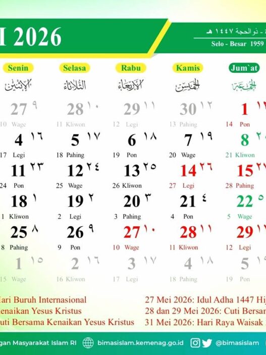 Kalender mei