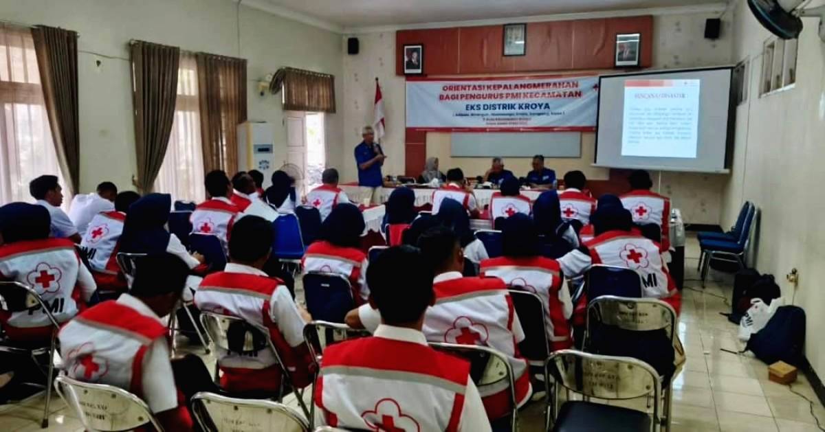 Pengurus PMI Dilatih Hadapi Situasi Darurat