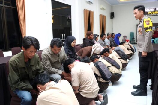 Polisi Amankan 22 Pelajar