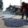 Pondasi Jalan Kuntili Nusawungu Rontok