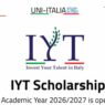 Program IYT Scholarship