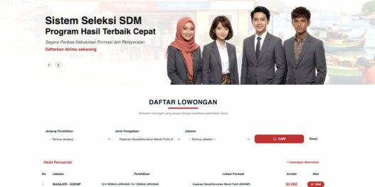Rekrutmen Kopdes Merah Putih Penerima Bansos