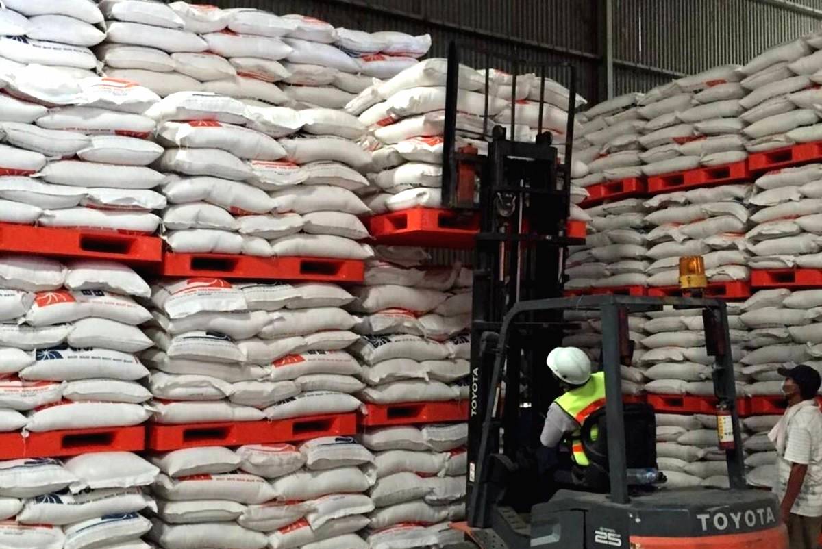 Stok Beras RI Cetak Rekor Baru