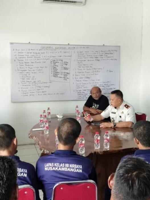 Warga Binaan Dilatih Ubah Air Laut Jadi Air Minum