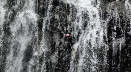 Waterfall Rappeling Curu Tilu Leuwi