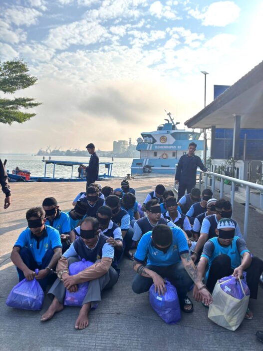 24 Napi Lapas Cilacap Dipindah ke Nusakambangan