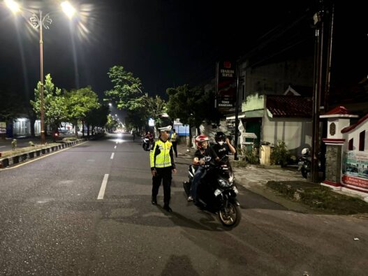 32 Kendaraan Knalpot Brong Diamankan