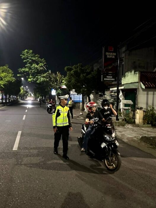 32 Kendaraan Knalpot Brong Diamankan