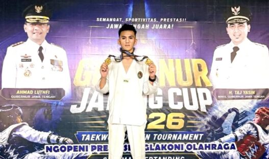 Arrafa Zendra Sabet Juara Nasional Taekwondo