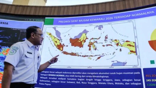 Bmkg ungkap puncak kemarau