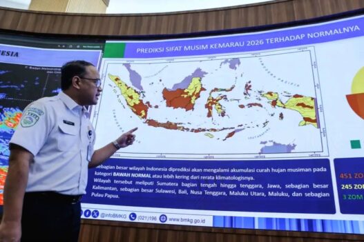 Bmkg ungkap puncak kemarau