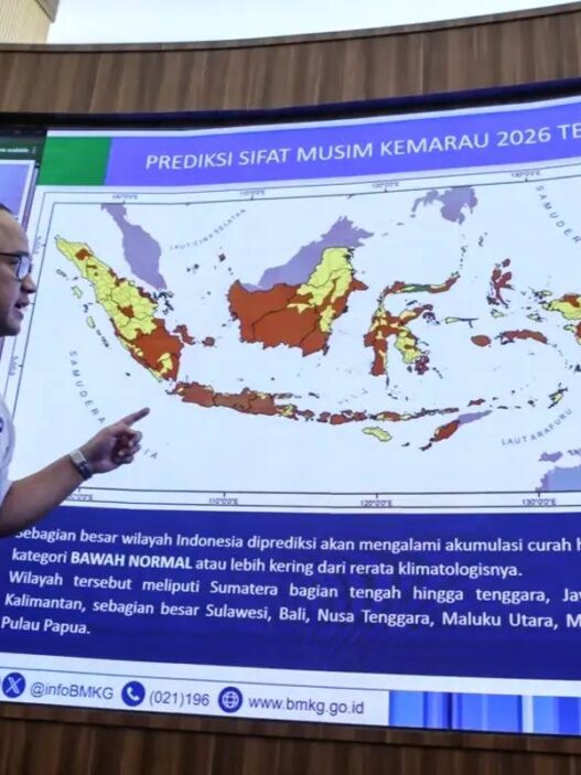 Bmkg ungkap puncak kemarau