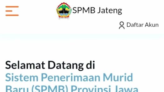 Cara Daftar SPMB Jateng