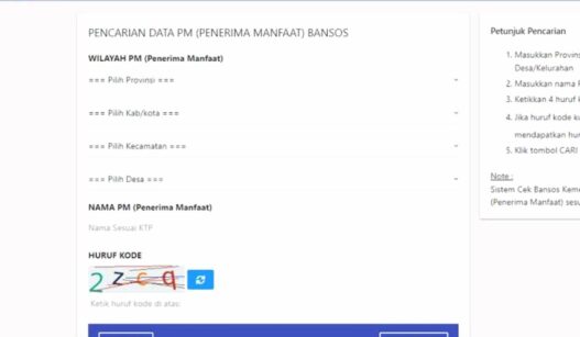 Cek Bansos Kemensos