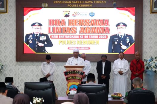 Doa Bersama Lintas Agama, Polres Tegaskan Komitmen