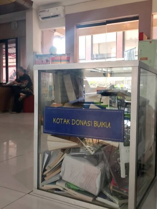 Donasi Buku Meningkat