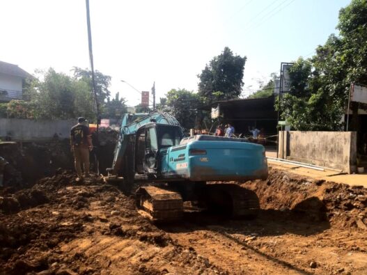 DPU Kebut Perbaikan Jalan Amblas
