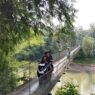 Jembatan Gantung Jadi Jalur Andalan
