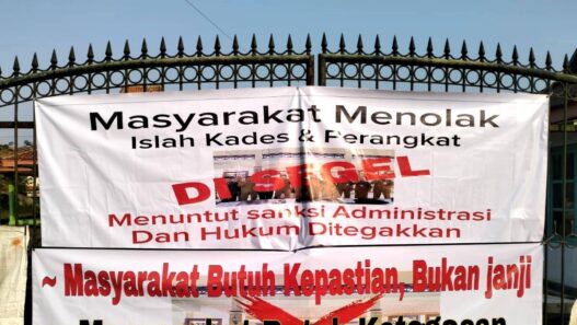 Kantor Desa Klapagading Kulon "Disegel" Lagi