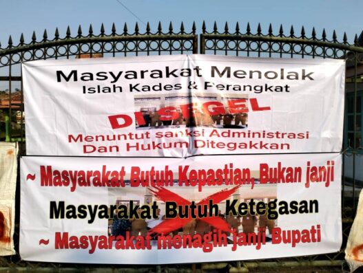 Kantor Desa Klapagading Kulon "Disegel" Lagi